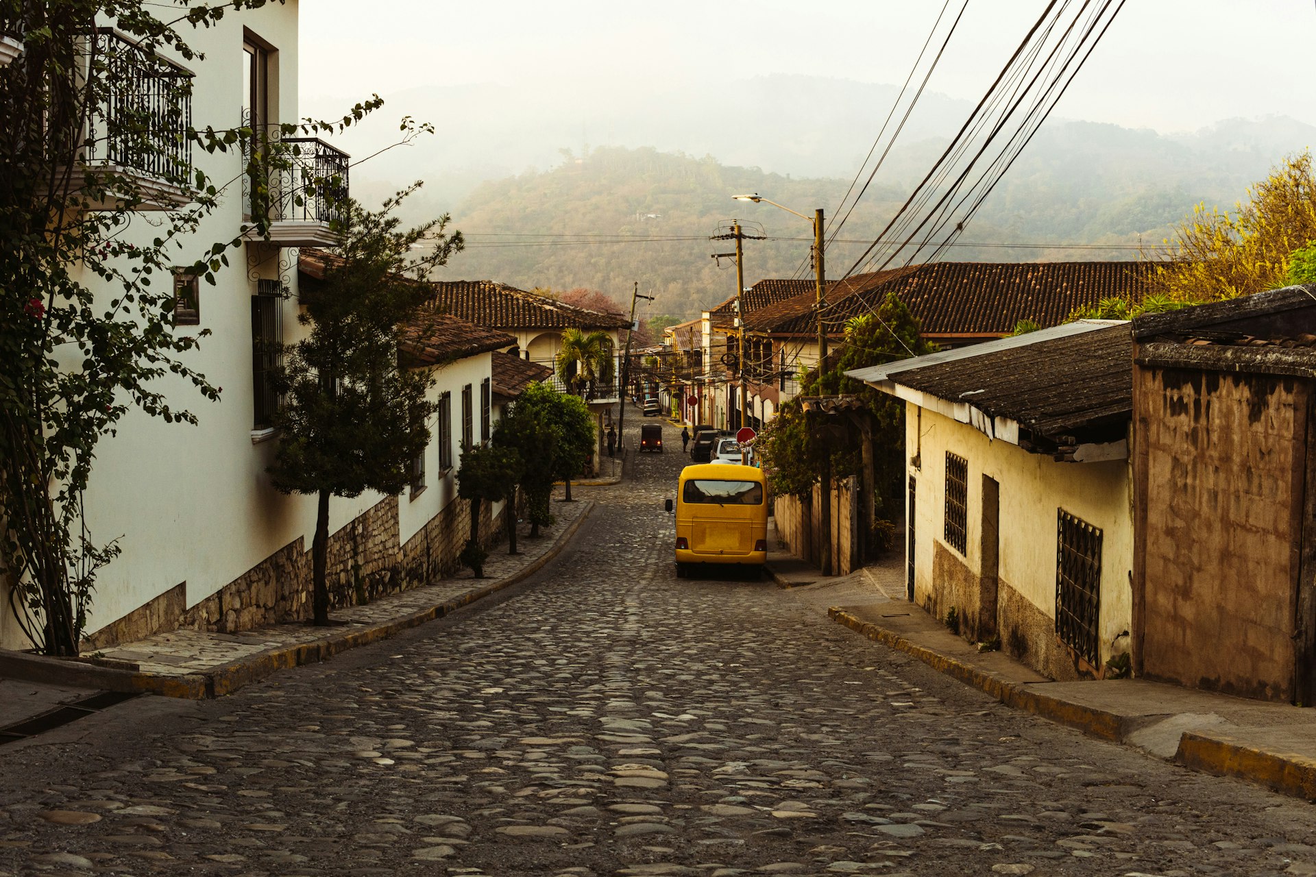 Mirador Avenue in the municipality of Copán Ruinas, Honduras