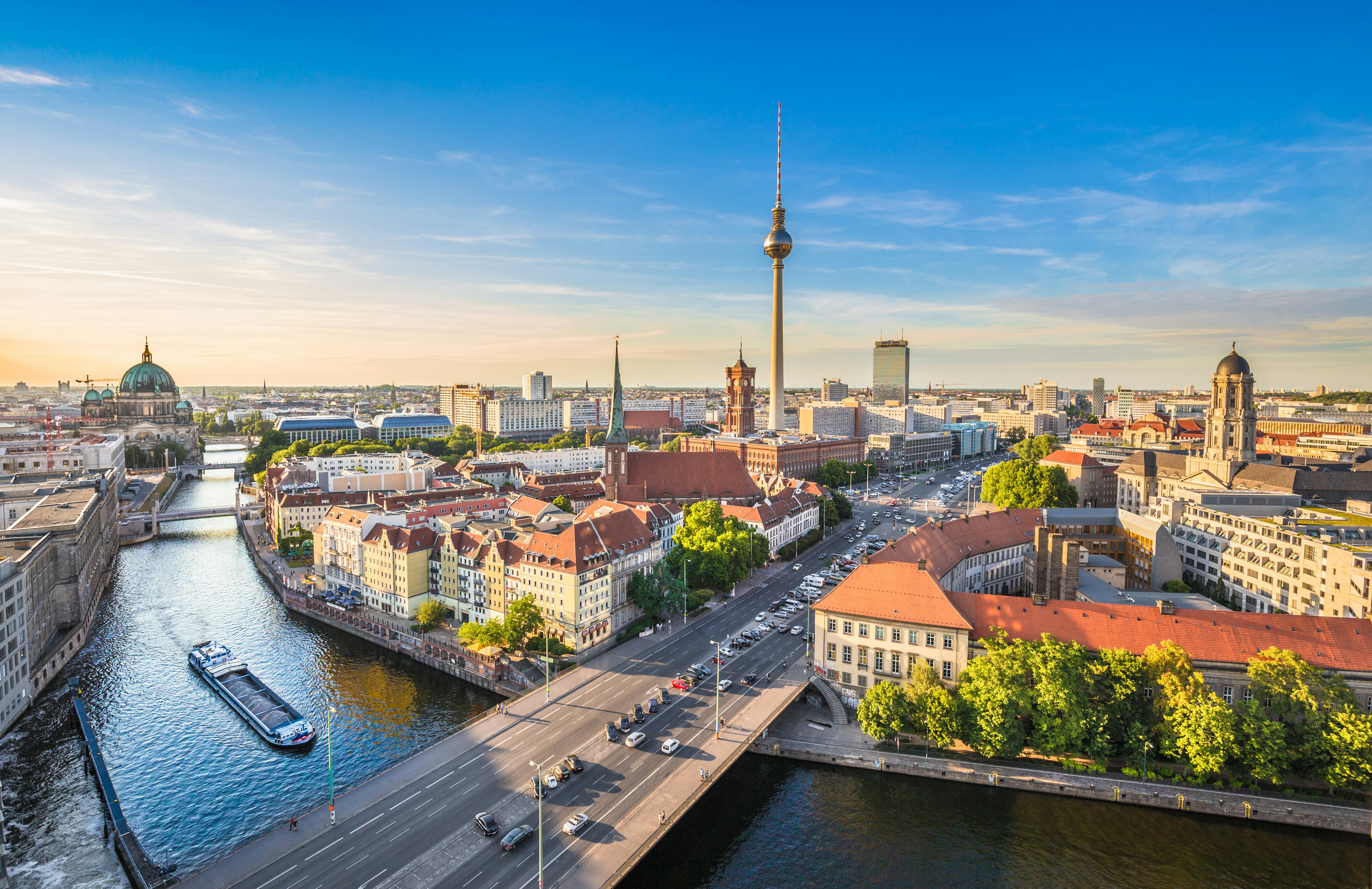 The Berlin skyline, Germany