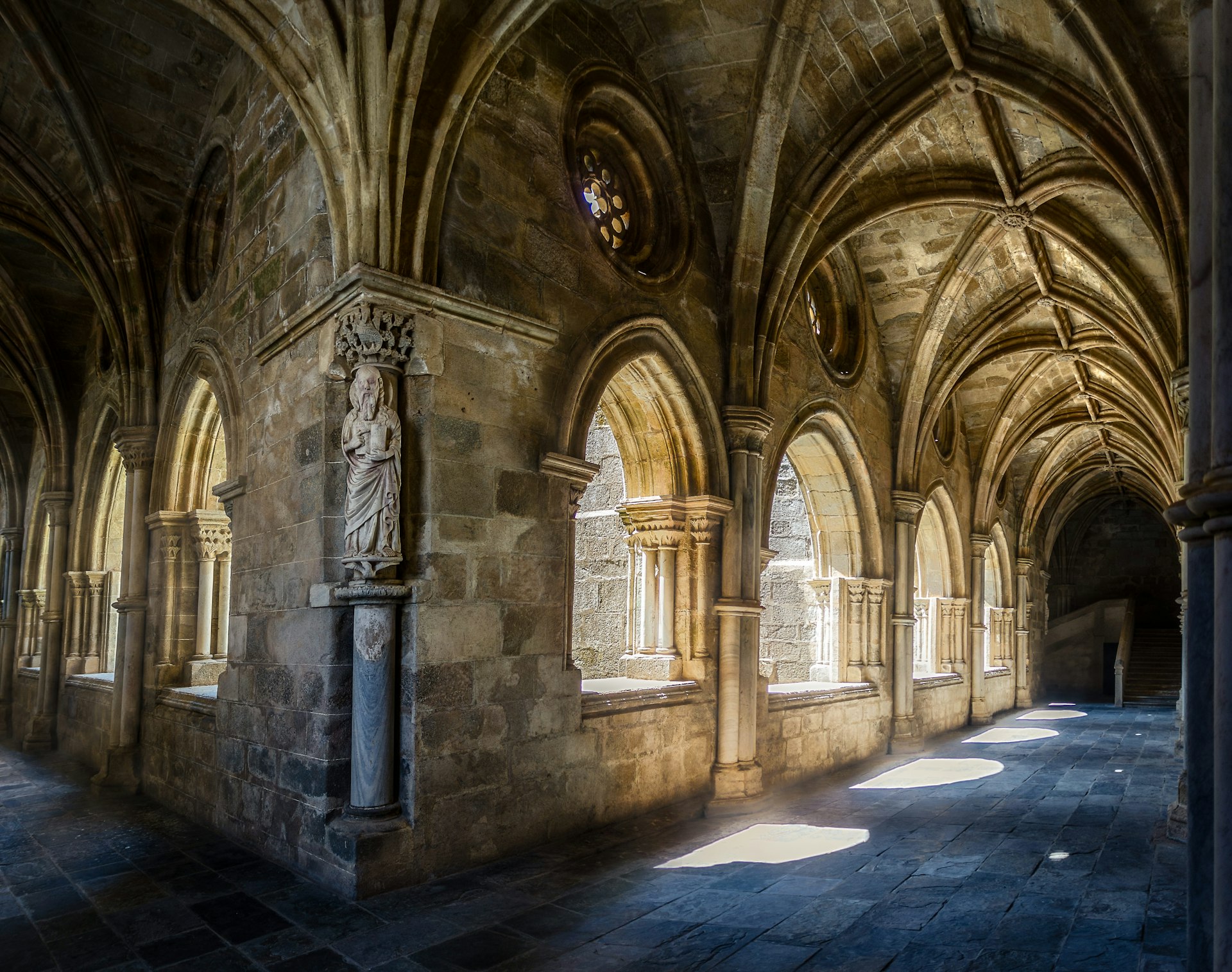 Cloister of the Cathedral of Evora, Portugal