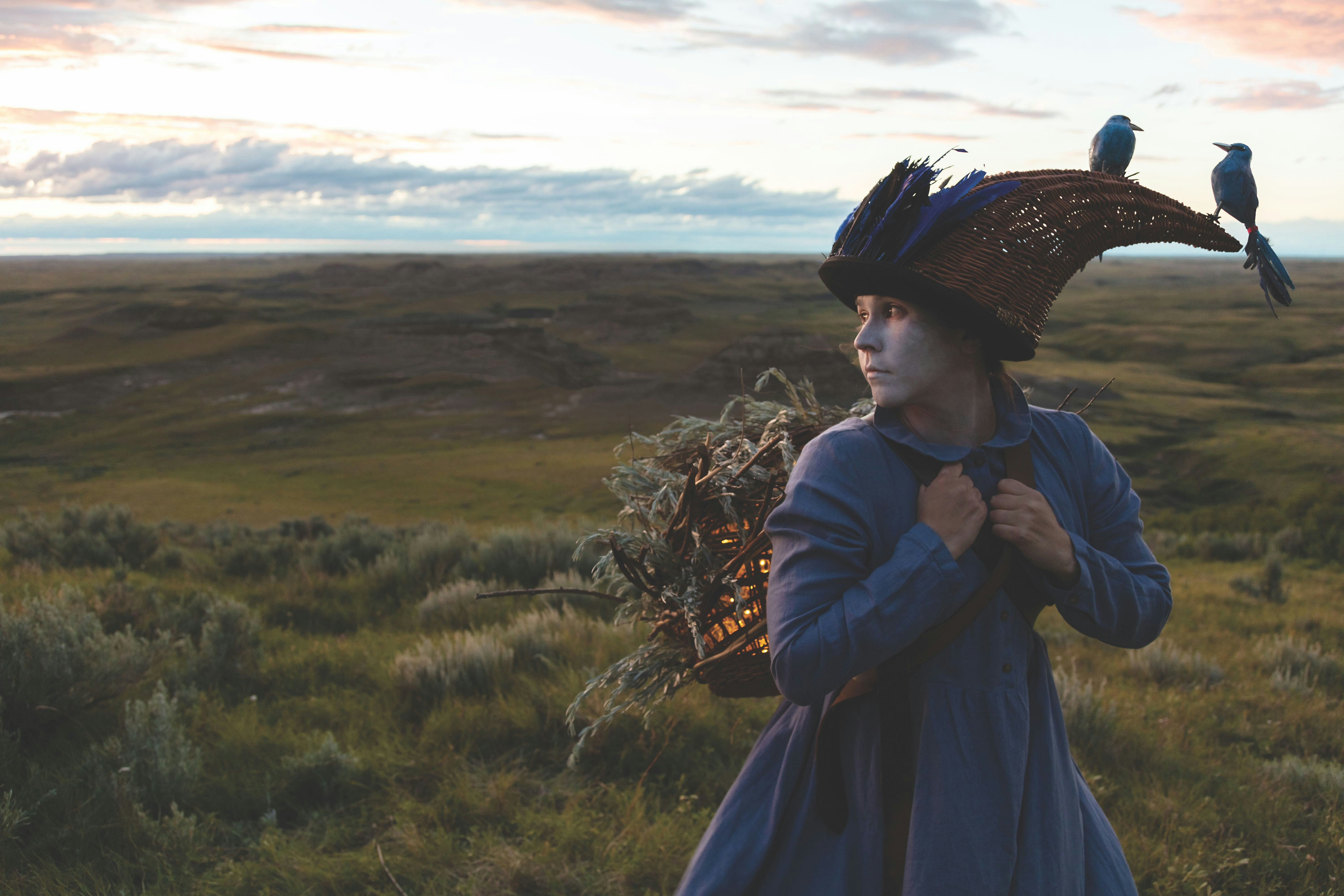 A still from the video piece “Lead Me to Places I Could Never Find on My Own” by Meryl McMaster