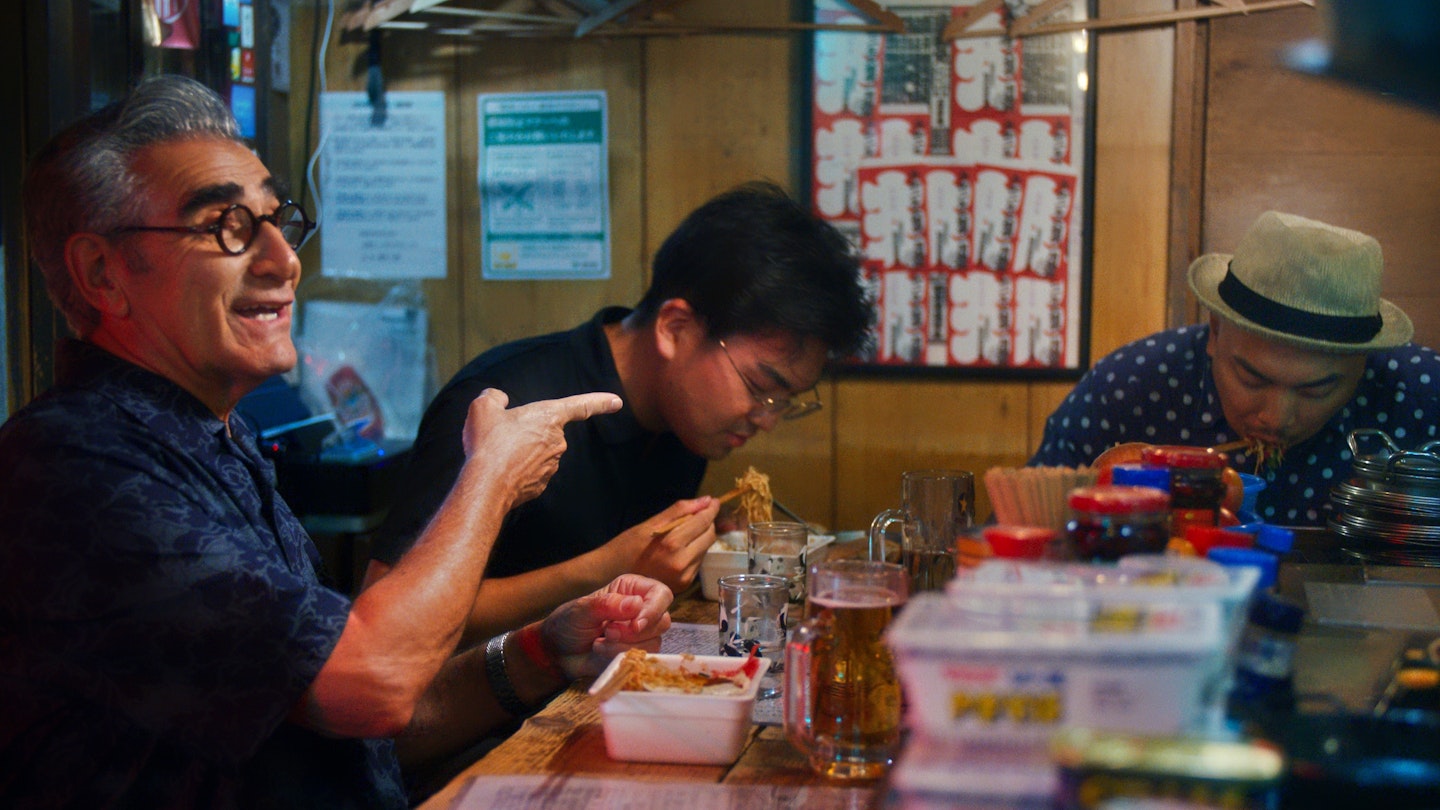 Stills from The Reluctant Traveler with Eugene Levy