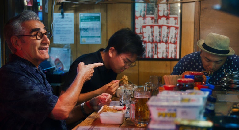 Stills from The Reluctant Traveler with Eugene Levy