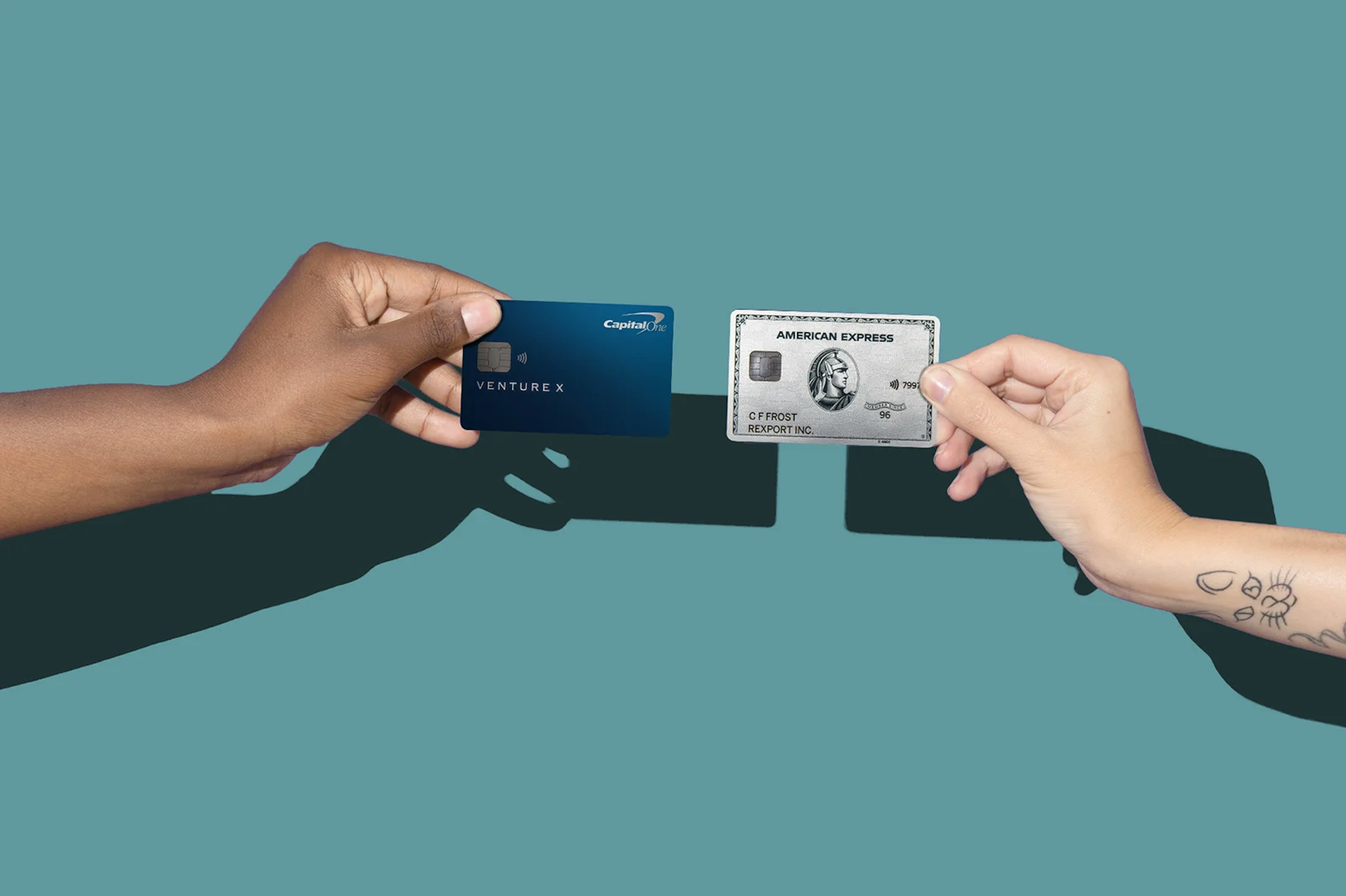 Comparing the Capital One Venture X card vs. The Platinum Card® by American Express