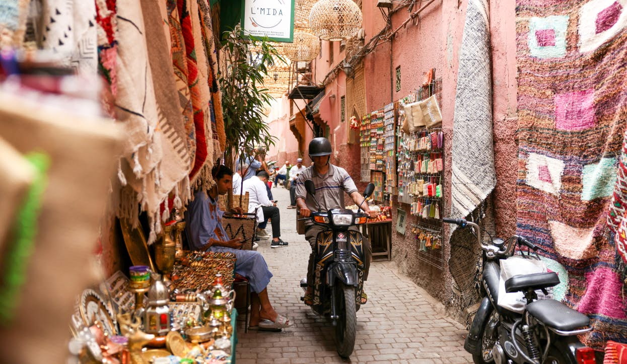 Marrakesh market