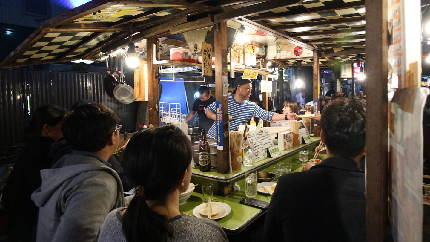 Fukuoka / Japan - NOV 3 2018 : Yatai Street food; Shutterstock ID 1379936873; full: 65050; gl: Lonely Planet Online Editorial; netsuite: Top things to do in Fukuoka; your: Brian Healy
1379936873