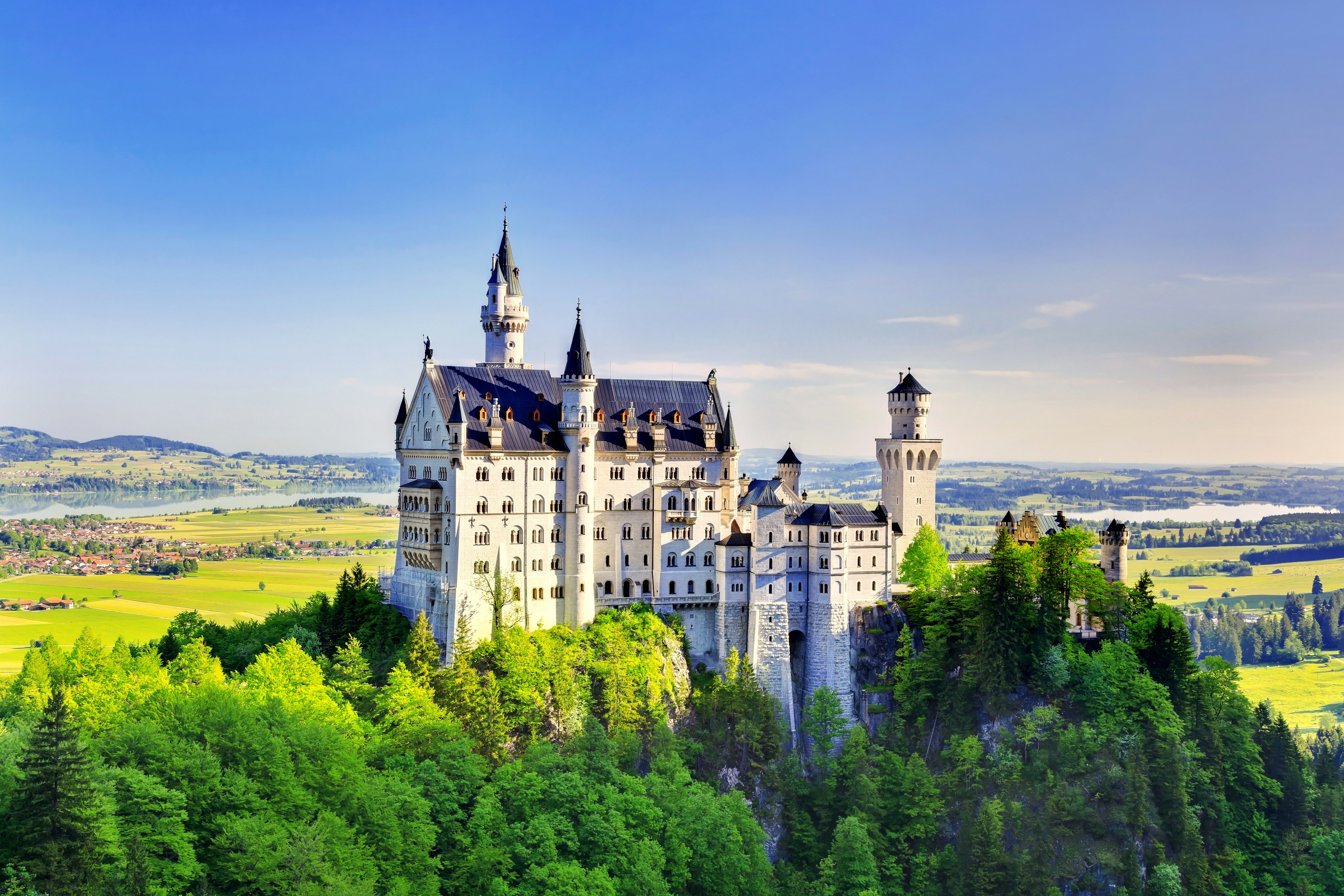 Neuschwanstein Castle in Schwangau, Germany