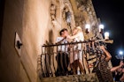 NOTO, ITALY - AUGUST 31: Chiara Ferragni and Fedez attend the pre wedding party on August 31, 2018 in Noto, Italy. (Photo by Claudio Lavenia/GC Images)
1025591664