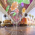 Las Vegas, USA - May 24, 2022: Hustle and bustle of crowds during the day on the famous Fremont Street in the heart of downtown Las Vegas with its Casinos, Neon Lights and Street Entertainment.
1419864963
