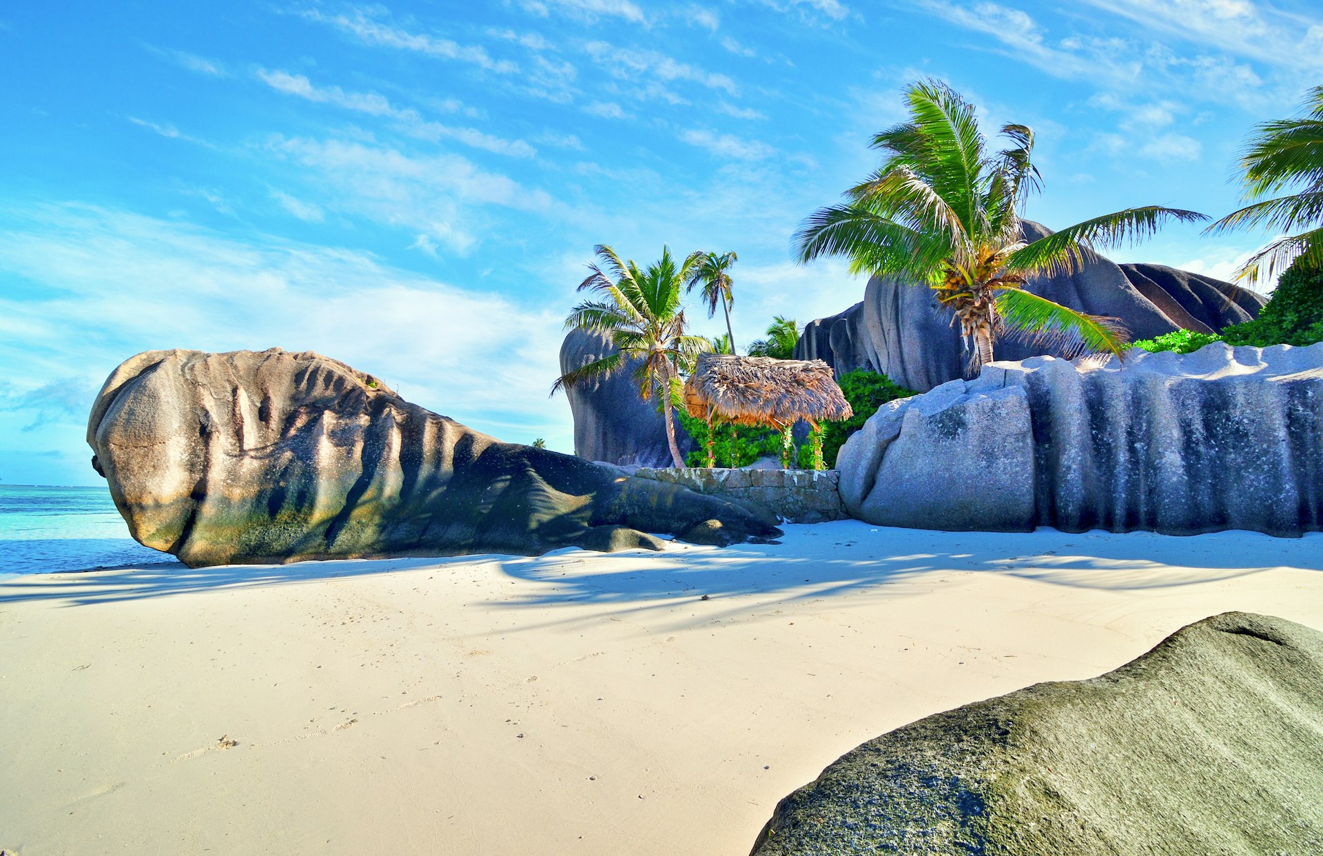 Seychelles is the most beautiful tropical islands of the world's in the Indian Ocean