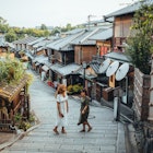 Kyoto, Tourist walking in alley in old town, Gion. Japan
1828690727