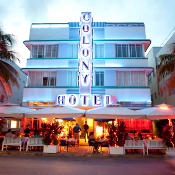 Lonely Planet Traveller Magazine, Issue 36, Florida, Perfect trip
Art Deco era Colony Hotel on Ocean Drive.