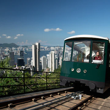Peak Tram
Hong Kong's Peak Tram going up an incline