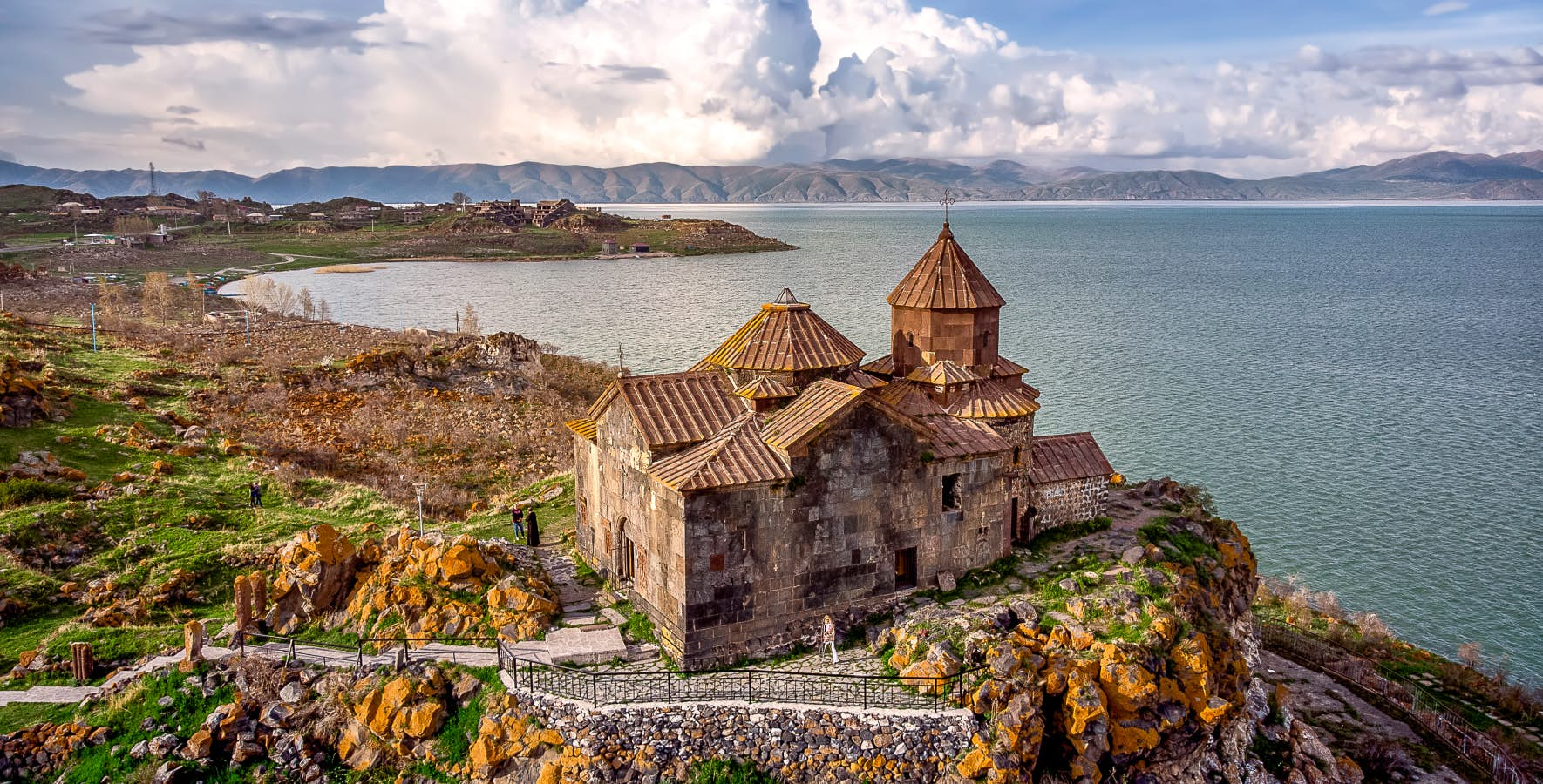 Hayravank Monastery on Lake Sevan in Armenia