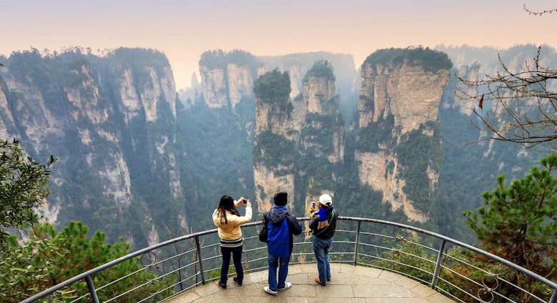 ZHANGJIAJIE, CHINA - January 23,2015 Traveler taking photo at view point on Zhangjiajie national park, Hunan province, China.; Shutterstock ID 248508958; full: 65050; gl: Lonely Planet Online Editorial; netsuite: 14 best places in China; your: Brian Healy
248508958
asia, asian, avatar, background, beautiful, china, cliff, famous, forest, green, high, hunan, landmarks, landscape, mountain, national, natural, nature, outdoor, pandora, park, range, rock, sandstone, scenery, scenic, stone, tourism, tourist, travel, traveler, unesco, unique, wonder, wulingyuan, zhangjiajie