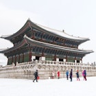 Gyeongbokgung palace covered with snow in Seoul, South Korea. Tourists visit palace on January 20, 2017.; Shutterstock ID 561132544; full: 65050; gl: Lonely Planet Online Editorial; netsuite: Best time to visit Seoul; your: Brian Healy
561132544
architecture, asia, building, castle, cover, culture, east, fort, fortress, gate, girl, gwanghwamun, gyeongbok, gyeongbokgung, hanbok, history, ice, korea, landmark, landscape, mountain, old, palace, park, people, plaza, road, roof, royal, seoul, skyline, snow, south, square, tourist, travel, wall, winter
