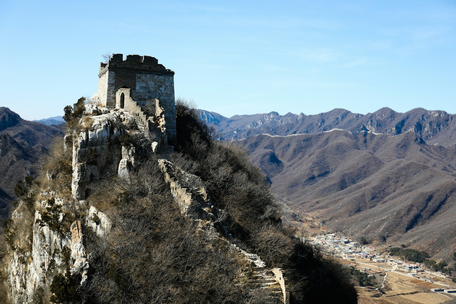 Zhengbeilou Tower on the Jiankou of the Great Wall, China