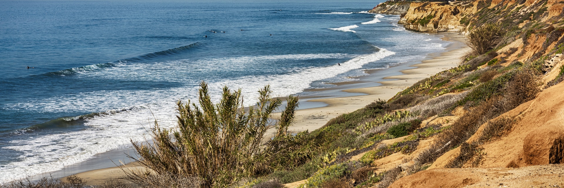 Stretch of beach in the northern portion of coastal San Diego County in the city of Carlsbad.
1169181689