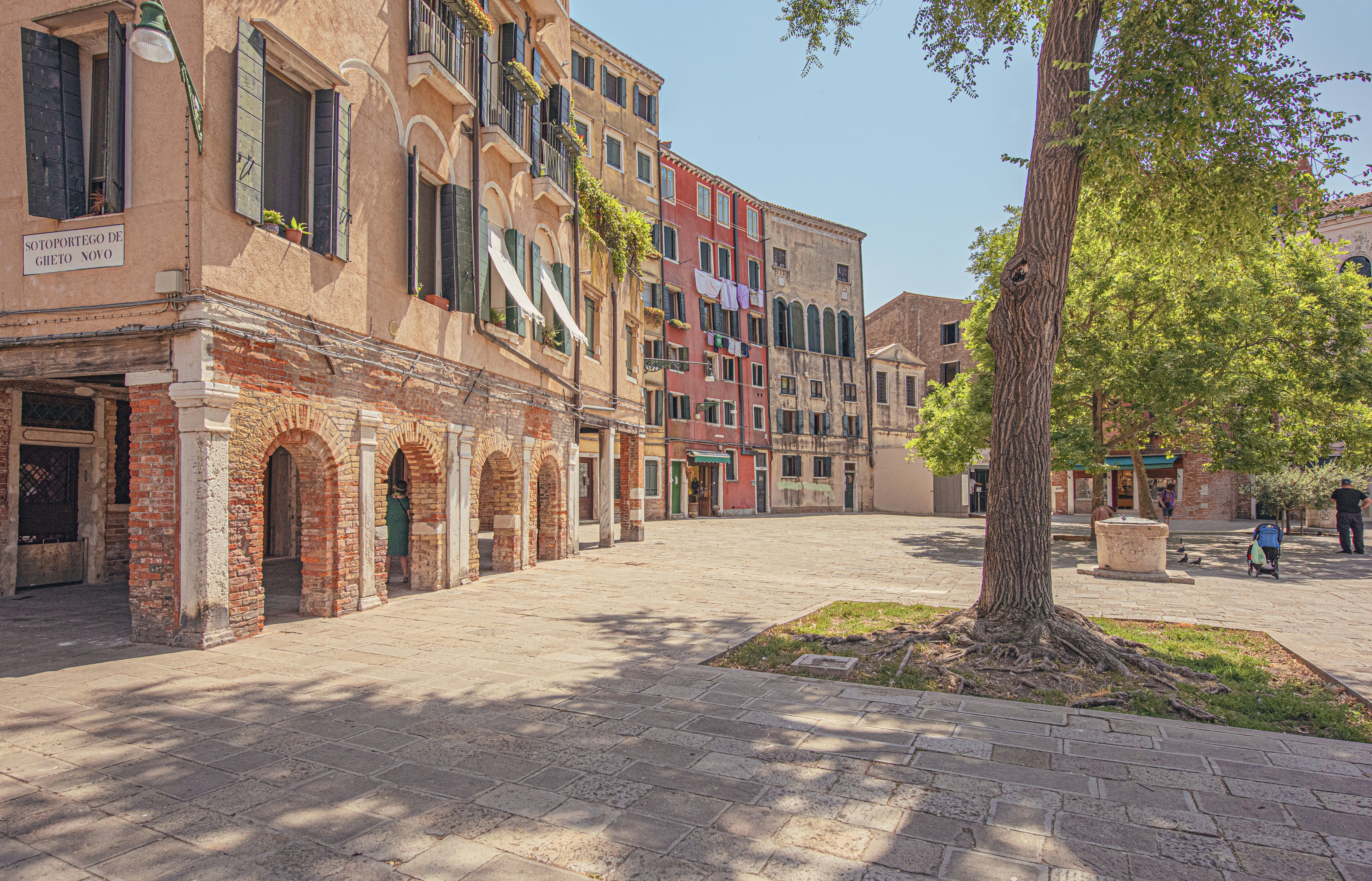 The Jewish Ghetto in the Cannaregio district of Venice was instituted in 1516.