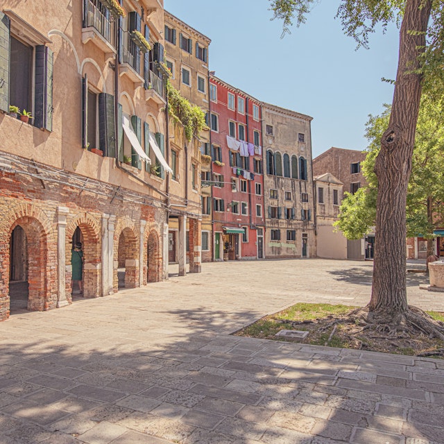 The Jewish Ghetto in the Cannaregio district of Venice was instituted in 1516. Jews were permitted to leave the ghetto during the day to work, but they had to return at night. The gates were then locked and guarded by Christian watchmen whose salaries the Jews were required to pay. The Venetian ghetto was the first ghetto in the world and where the term 'ghetto' originated.
1189463641