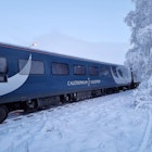 A Caledonian Sleeper train passes through a snow-covered Rannoch Station en-route from London to Fort William. Picture date: Friday January 7, 2022. (Photo by Clive Marshall/PA Images via Getty Images)
1237581677