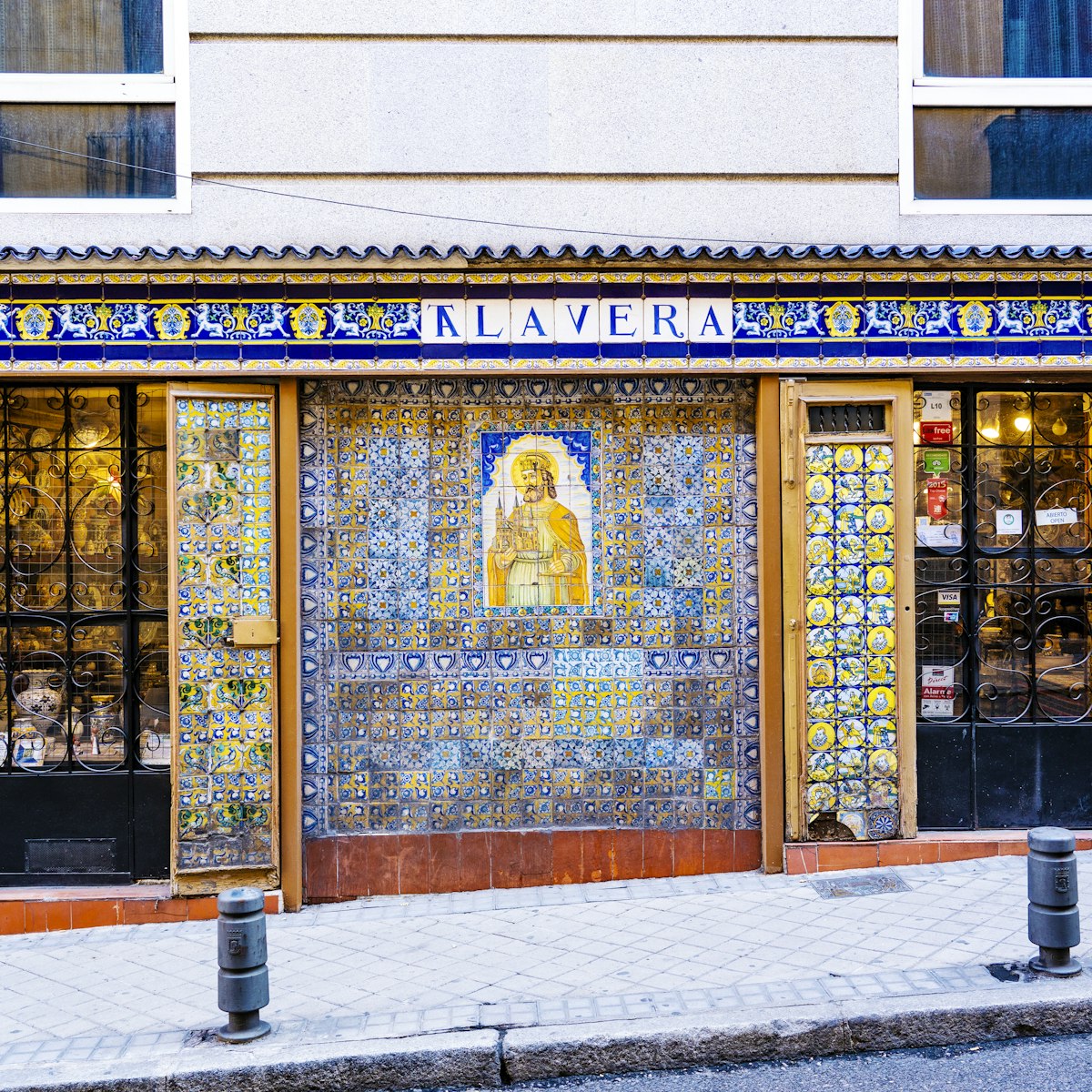 Madrid, Spain - August 18, 2021: The Antigua Casa Talavera sells traditional handmade pottery and tile from all over Spain in this downtown Madrid, Spain store. The store was opened in 1904 and is still family operated.
1342196704
talavera, antigua casa talavera