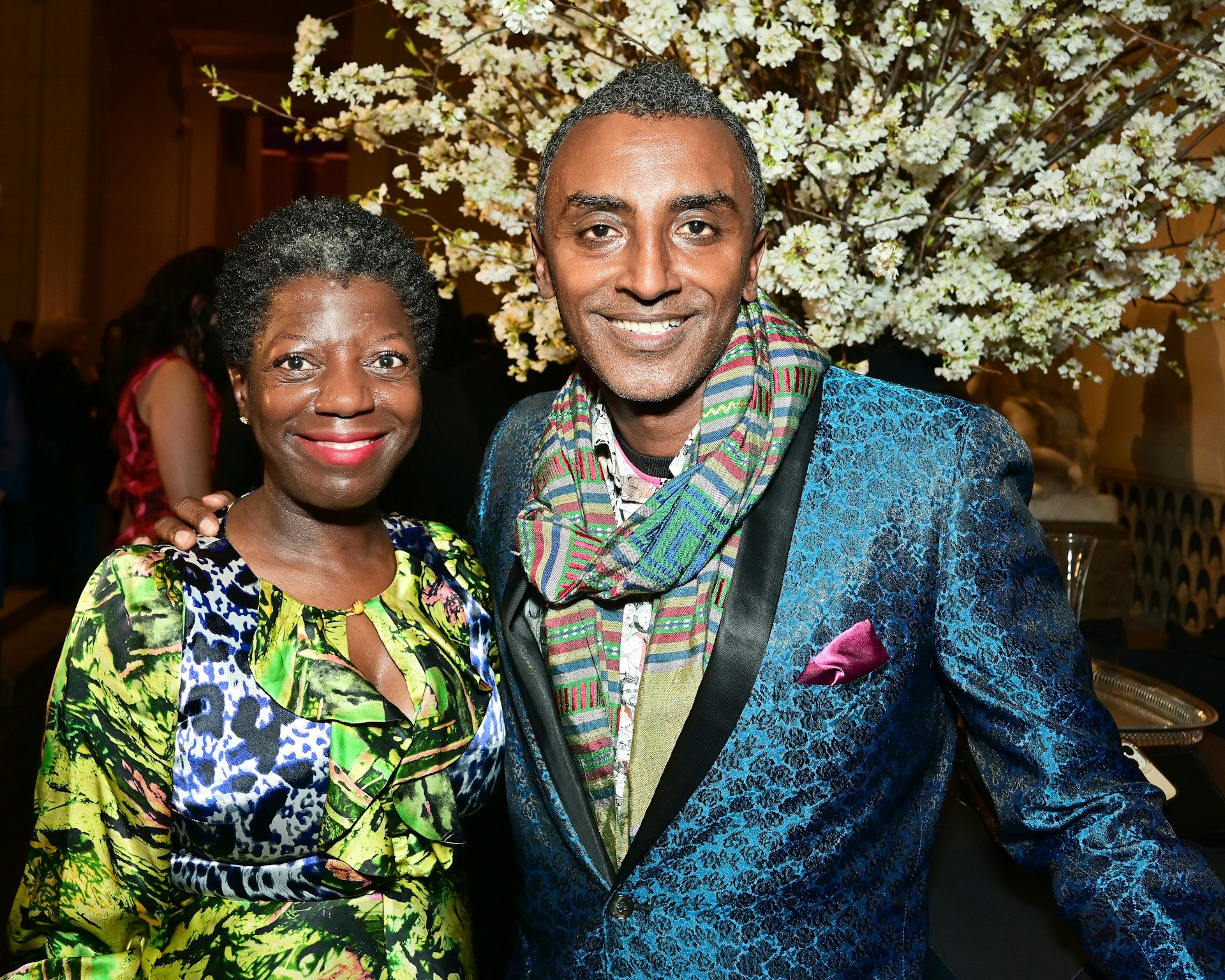 Thelma Golden and Marcus Samuelsson on April 07, 2022