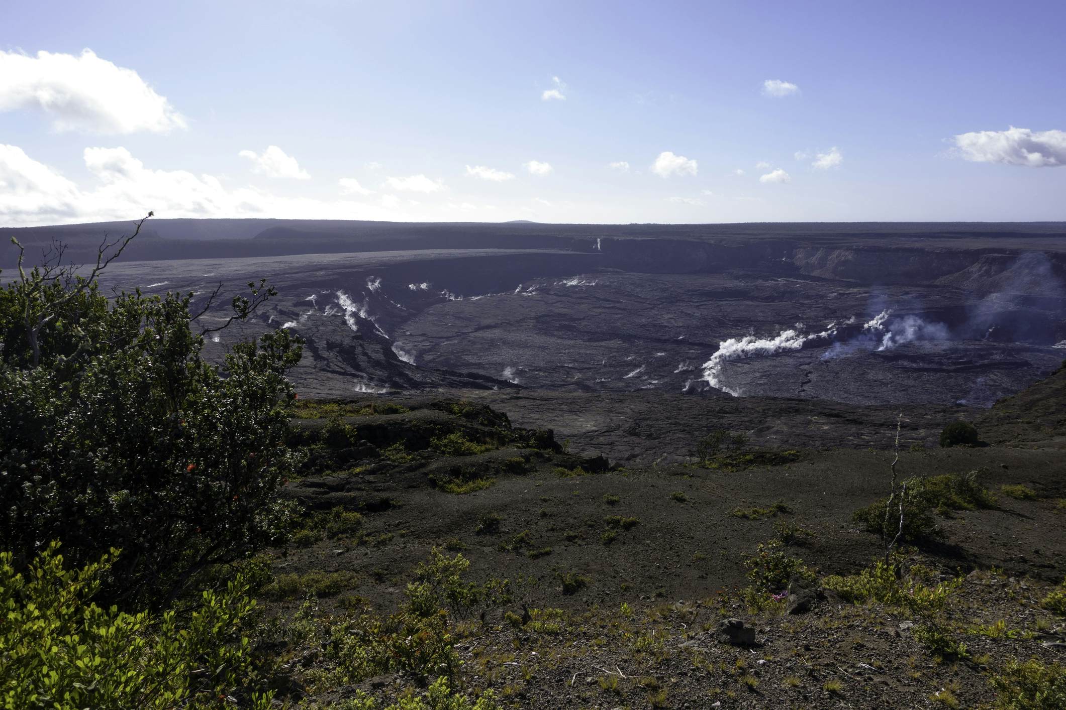 This is a shot of the Kilauea Volcano from the Kilauea Overlook in the Hawaii Volcanoes National Park, this is a panoramic shot of the caldera of the large Volcano on the south side of The Big Island of Hawaii
1488714858