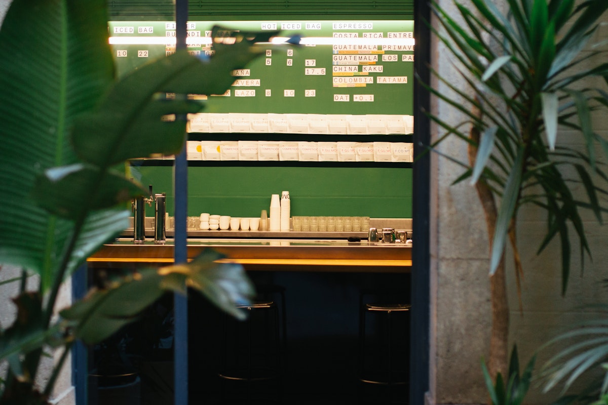 Nomad Coffee Shop and Lab in barcelona