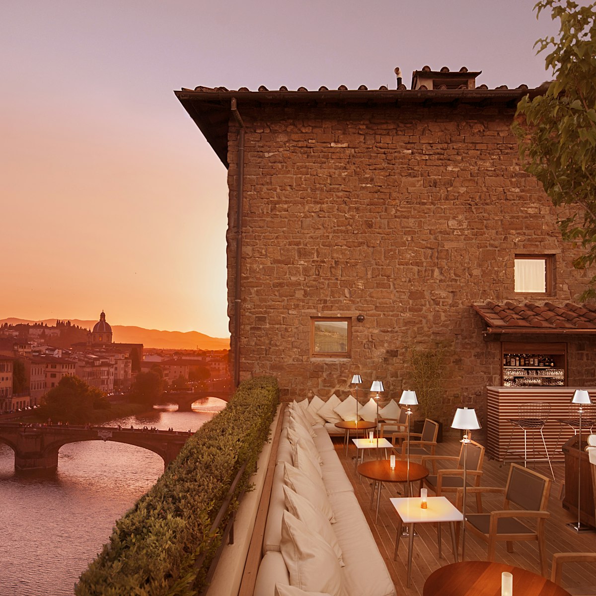 La Terrazza Lounge Bar in Florence