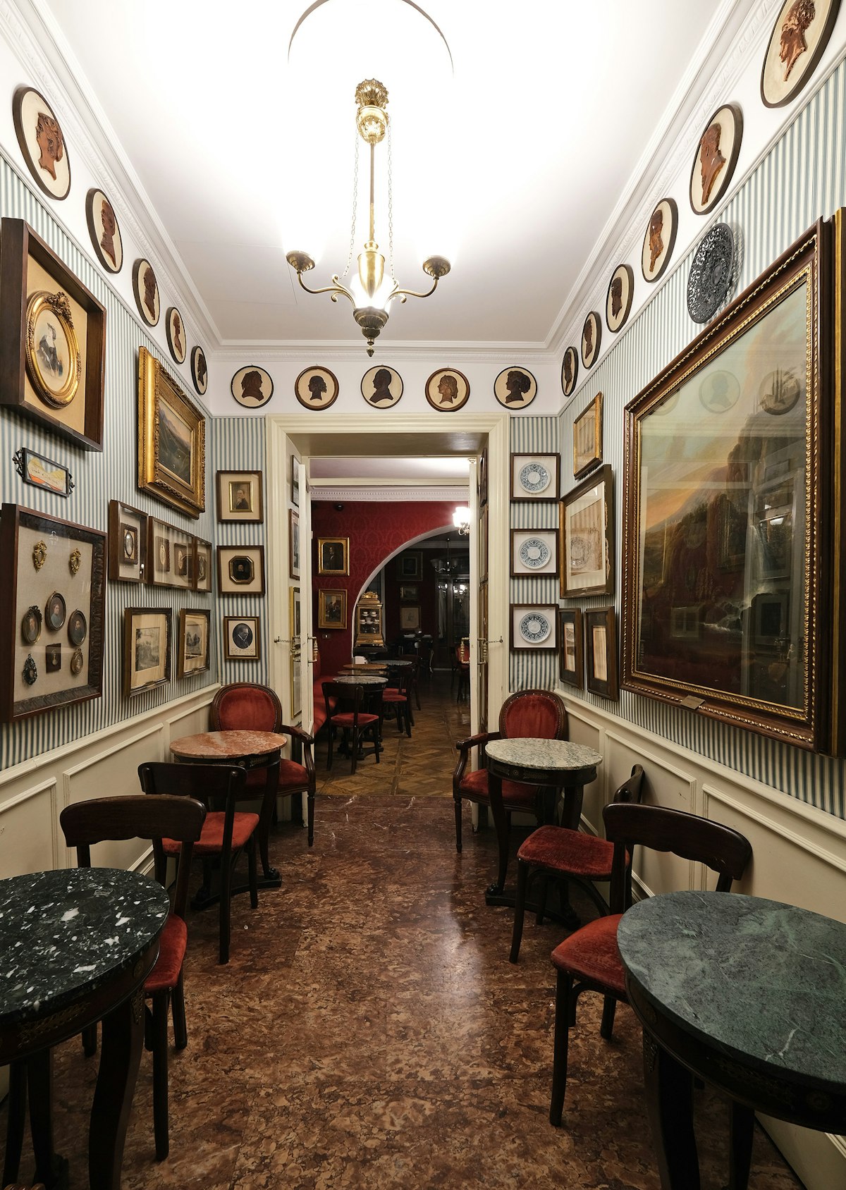 Rome, Antico Caffè Greco: Keats & Byron drank coffee at the marble tables of this celebrated, richly-ornate 18th-century cafe.