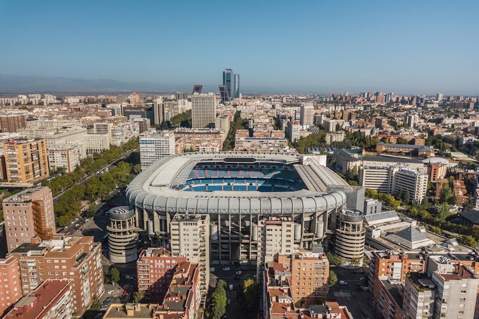 Estadio Santiago Bernabéu, Madrid, Spain