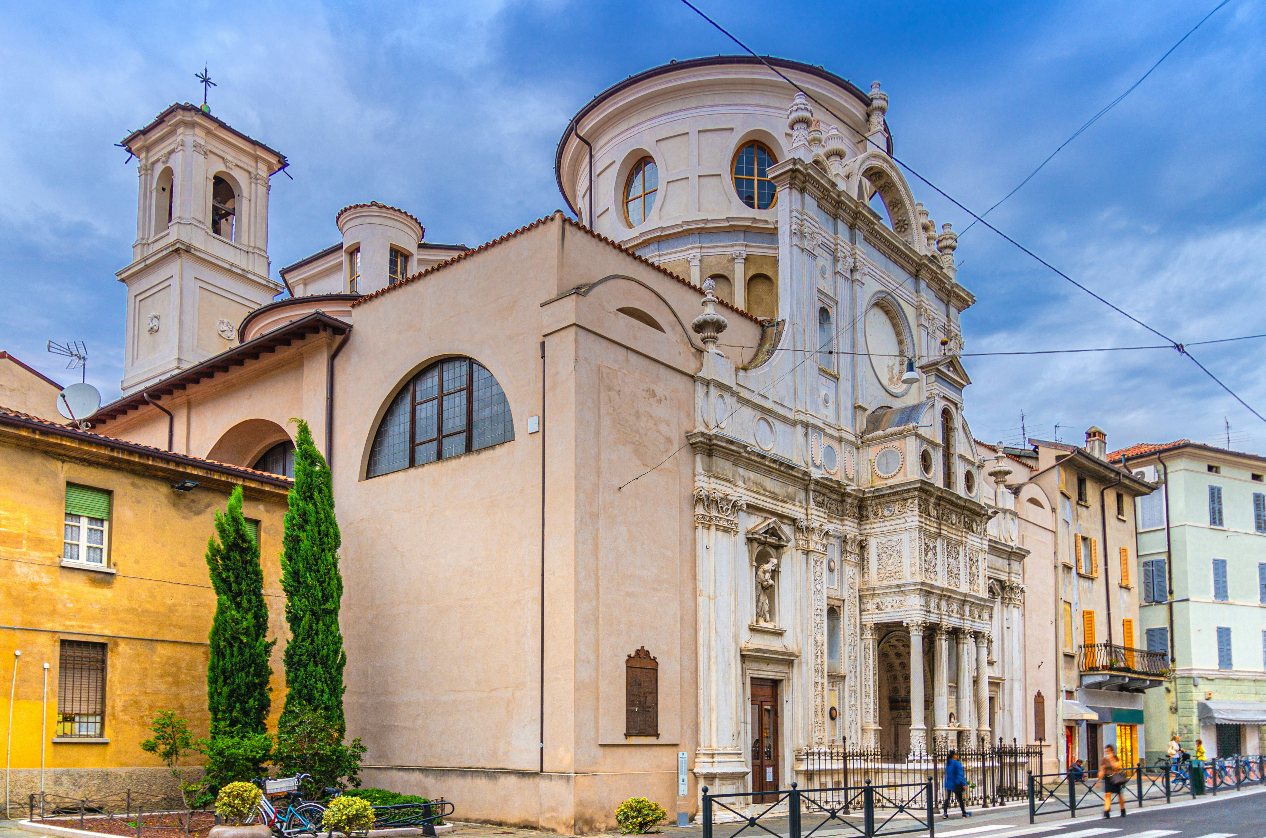 Chiesa di Santa Maria dei Miracoli primo santuario Civico Saint Maria of Miracles catholic church Renaissance-style building, Brescia city historical centre, Italian churches, Lombardy, Northern Italy