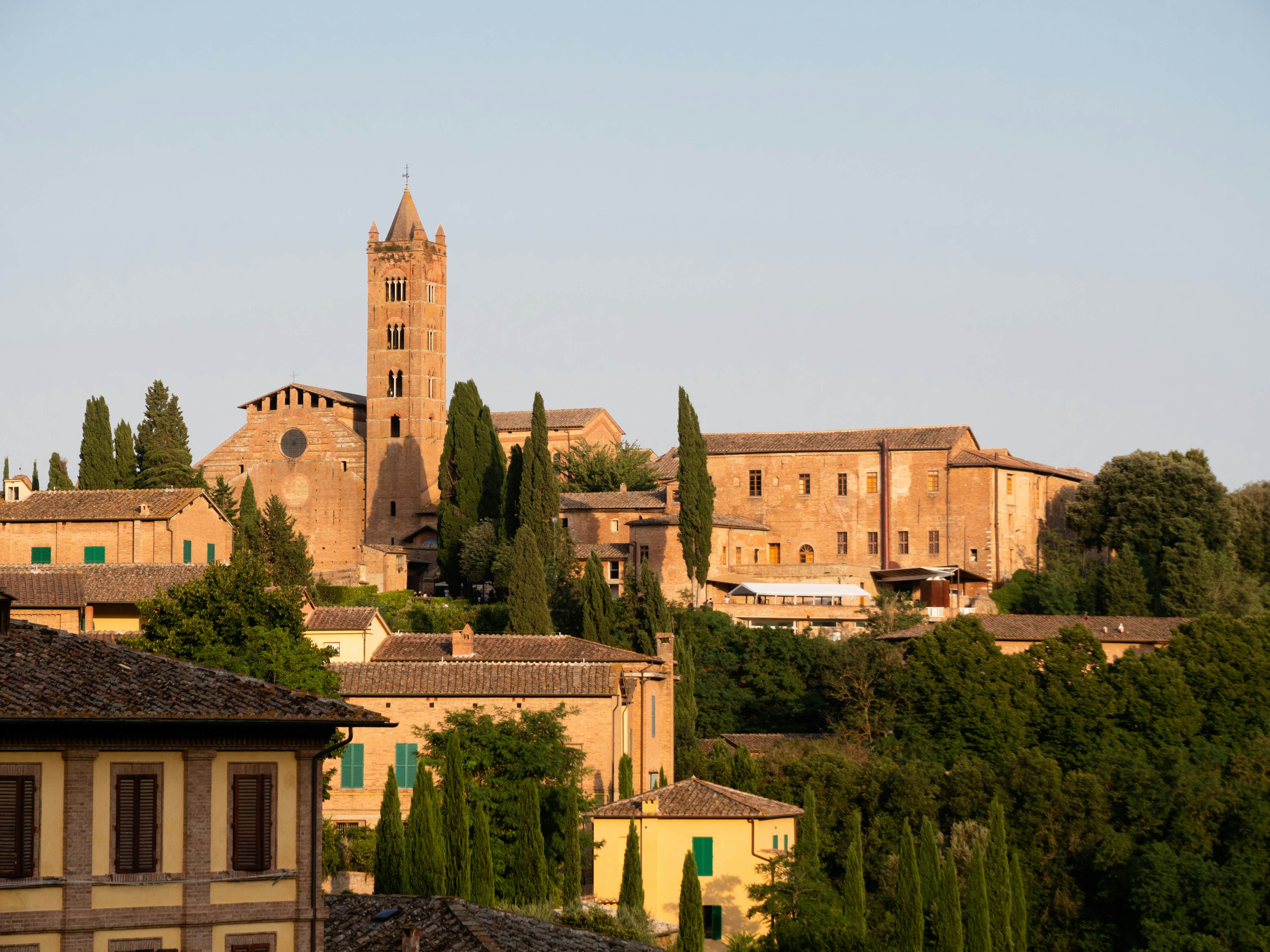 Basilica di San Clemente in Santa Maria dei Servi Church in the Valdimonte Quarter of Siena, Tuscany, Italy