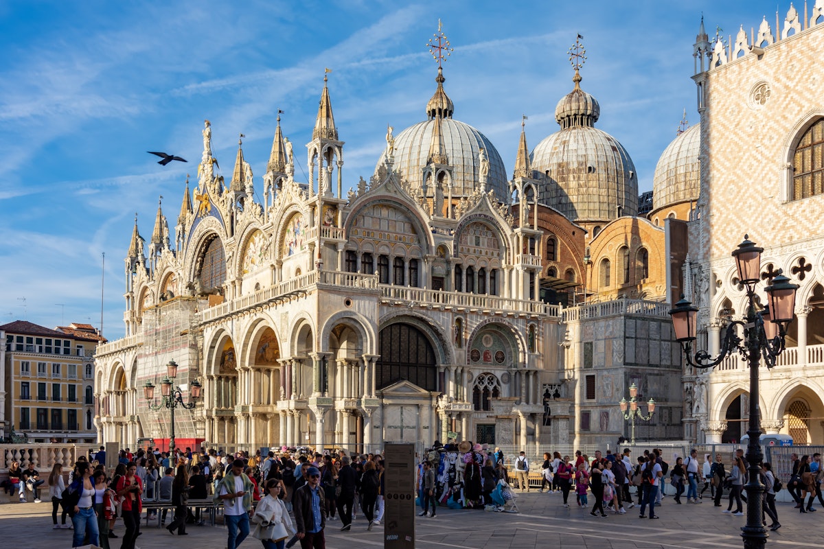 Saint Mark's basilica (Basilica di San Marco) in Venice, Italy
