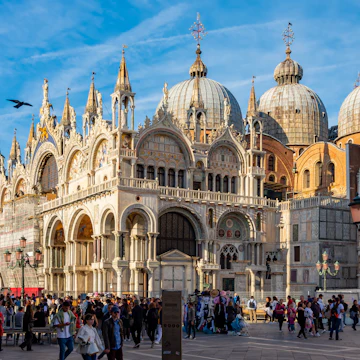 Saint Mark's basilica (Basilica di San Marco) in Venice, Italy