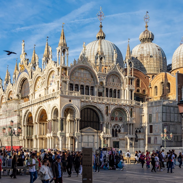 Saint Mark's basilica (Basilica di San Marco) in Venice, Italy