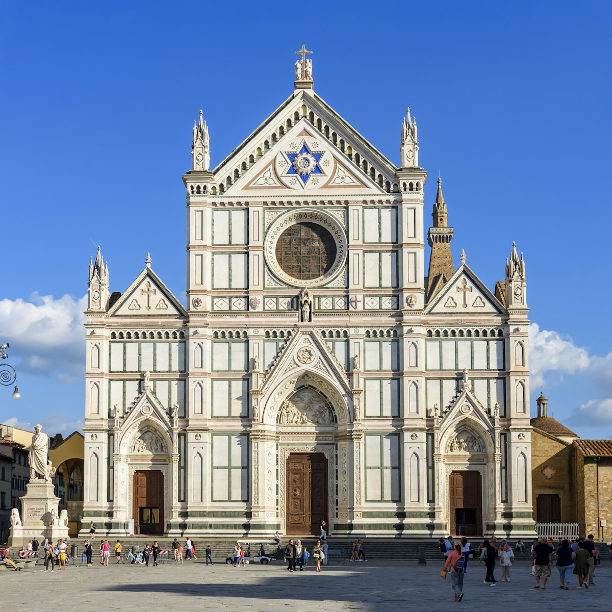 Basilica of the Holy Cross (Santa Croce) in Florence, Italy