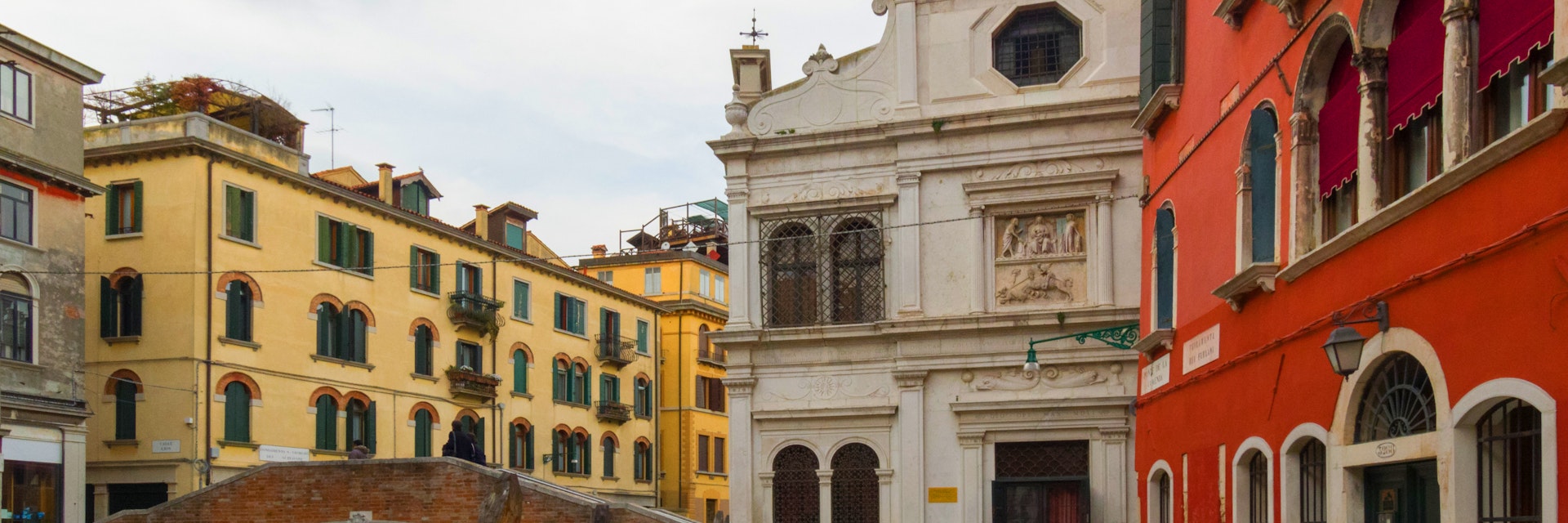 The building of the Scuola Dalmata dei Santi Giorgio e Trifone that hosts inside the paintings of Carpaccio