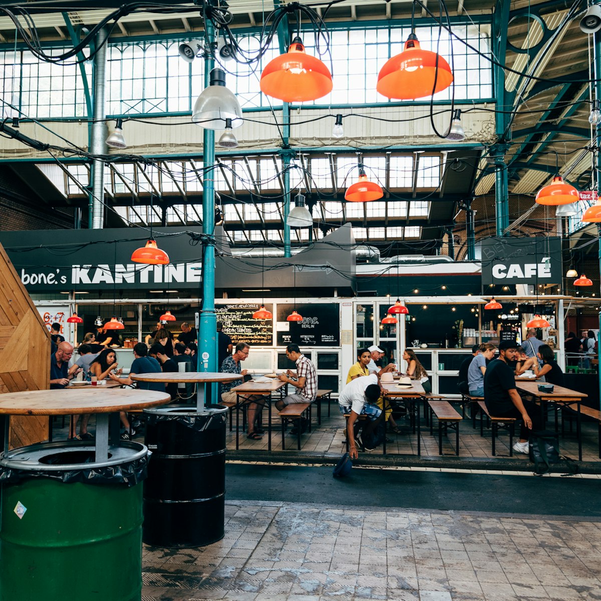 Berlin, Germany - July 29, 2019: Markthalle Neun, Market Hall Nine. It is a historical market with street food in Kreuzberg borough; Shutterstock ID 1560630479; GL: 65050; netsuite: Online ed; full: Berlin POIs; name: Claire Naylor
1560630479