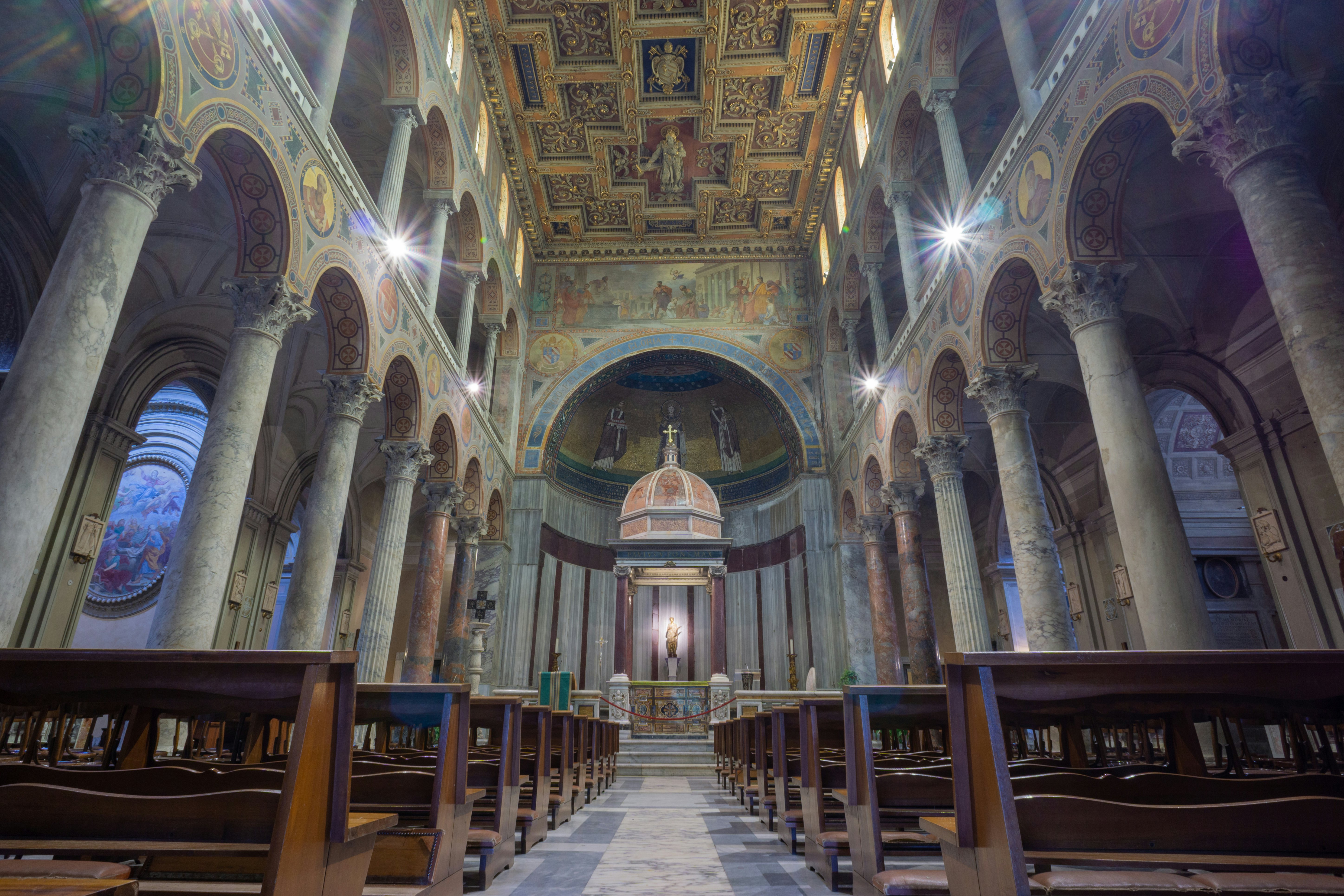 The church of Saint Agnes Outside the Walls (Sant'Agnese fuori le mura) is an ancient church located on the Via Nomentana In Rome, Italy