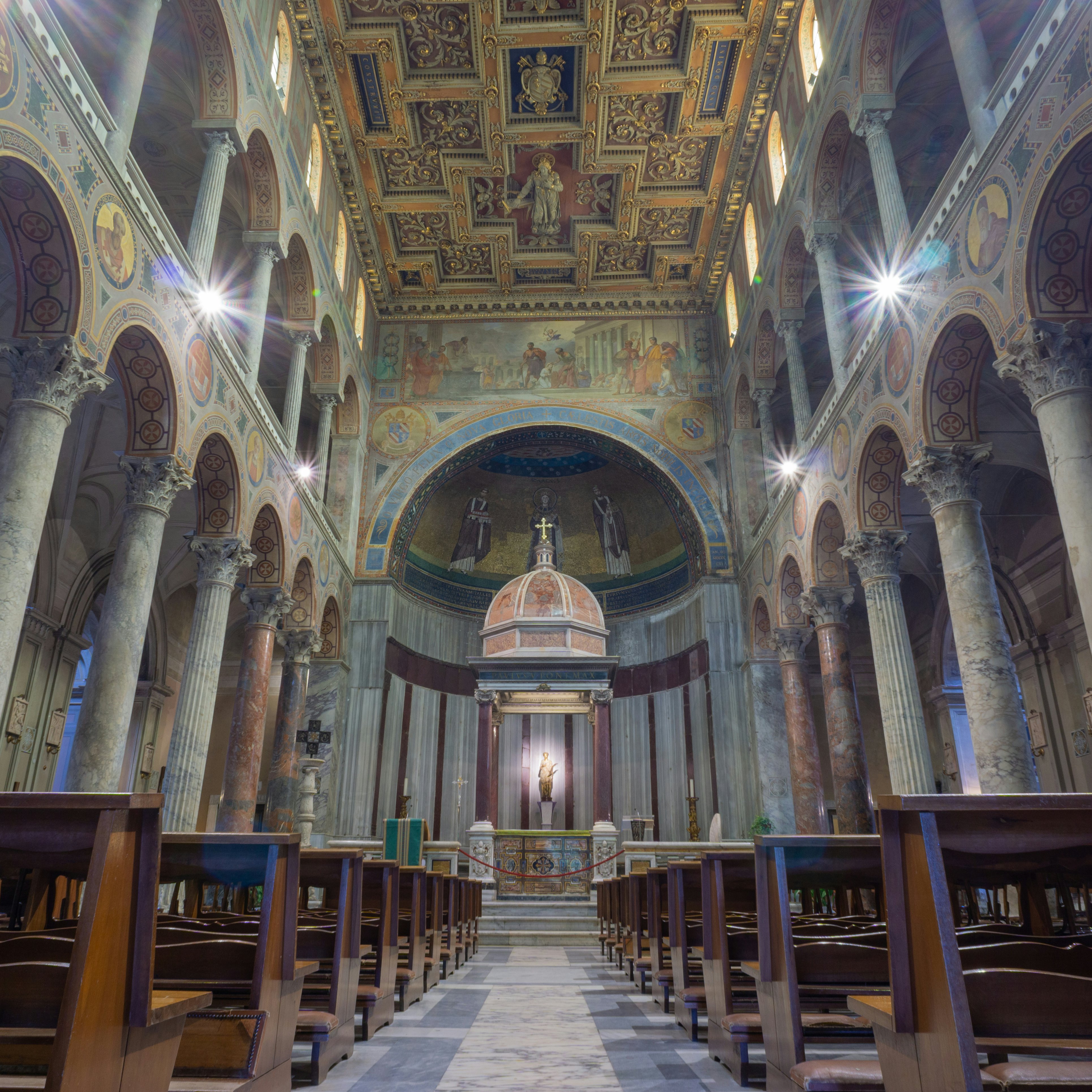 The church of Saint Agnes Outside the Walls (Sant'Agnese fuori le mura) is an ancient church located on the Via Nomentana In Rome, Italy