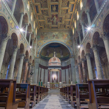 The church of Saint Agnes Outside the Walls (Sant'Agnese fuori le mura) is an ancient church located on the Via Nomentana In Rome, Italy