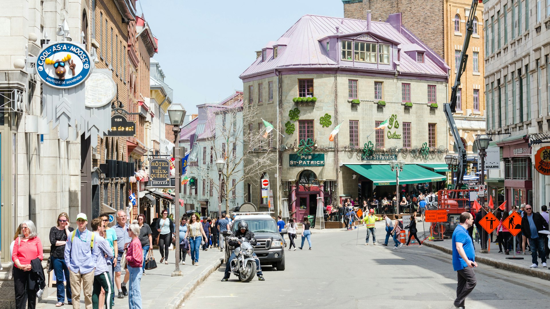 Rue St-Jean, St-Jean-Baptiste neighborhood, Québec City, Québec, Canada