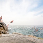 Dublin - Forty Foot - 08.14.2020 - People diving at the Forty Foot ; Shutterstock ID 2070080024; GL: 65050; netsuite: Online ed; full: Ocean pools; name: Claire Naylor
2070080024