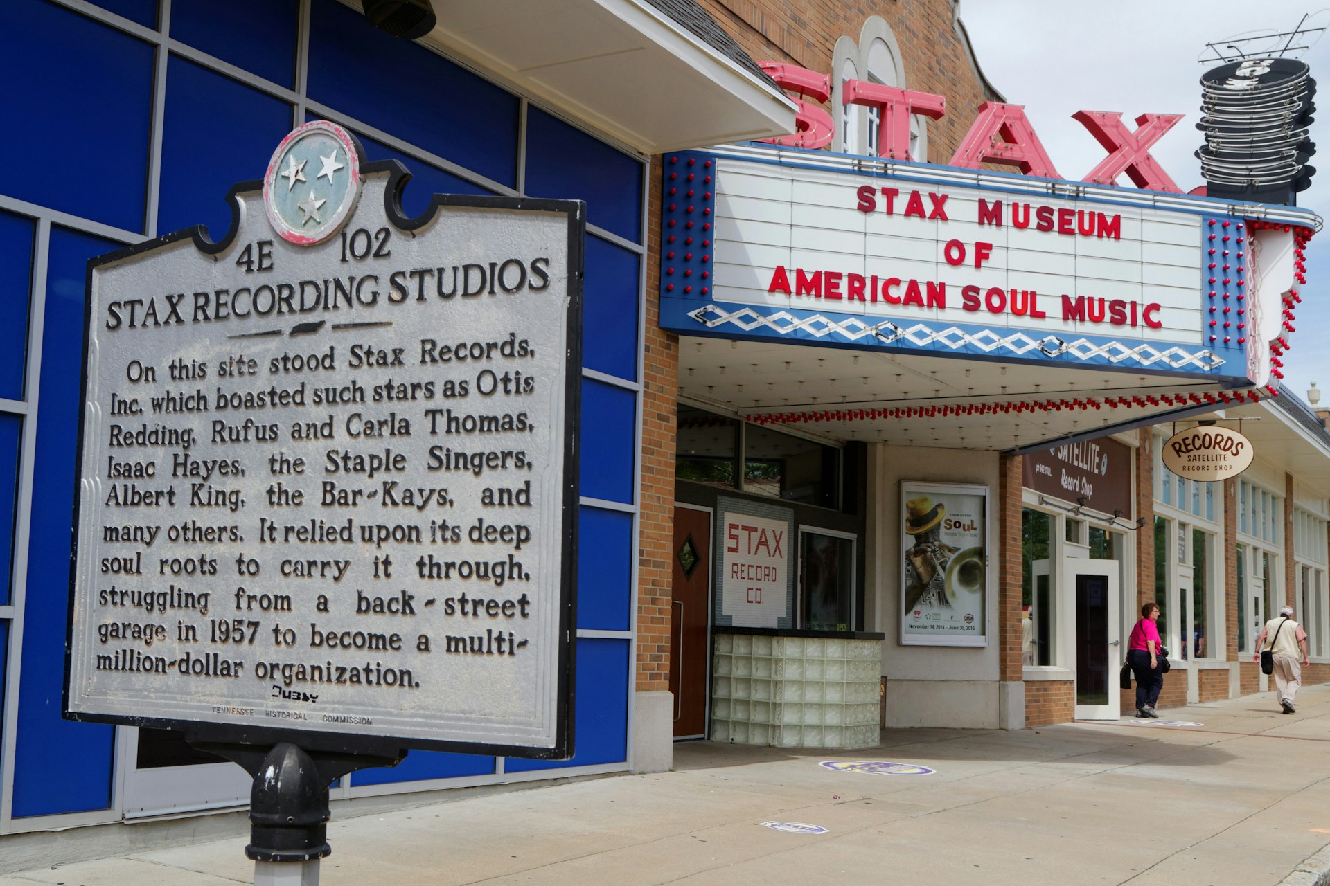 The Stax Museum of American Soul Music occupies the site of Stax Studio, Memphis, Tennesee, USA
