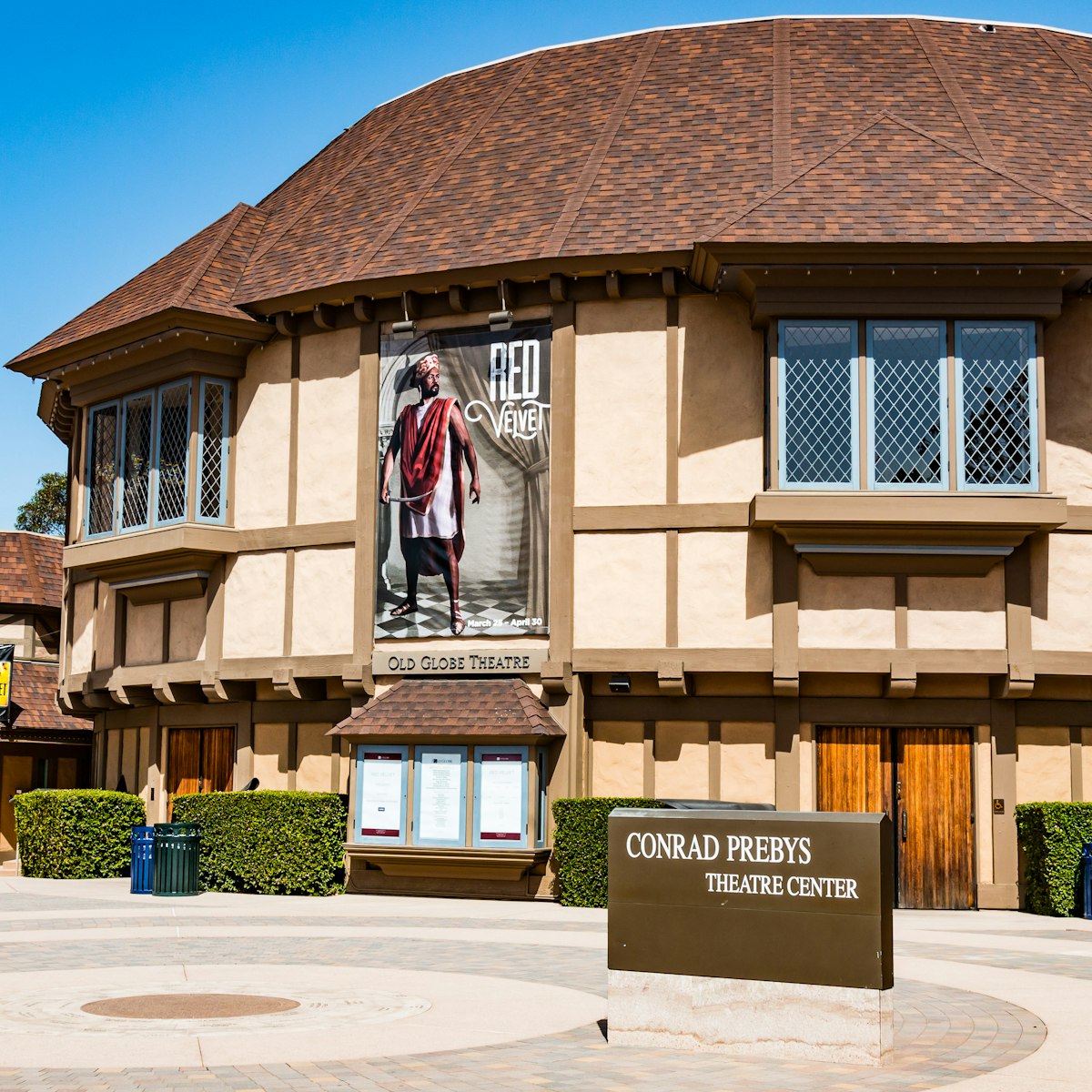 APRIL 28, 2017: Exterior of the Old Globe Theatre at the Simon Edison Centre for the Performing Arts in Balboa Park.
651906559
actor, architecture, arts, balboa, building, california, center, classical, company, destination, diego, edison, globe, landmark, musical, old, park, performance, performing, play, san, shakespeare, simon, theater, theatre, tourism, tourist