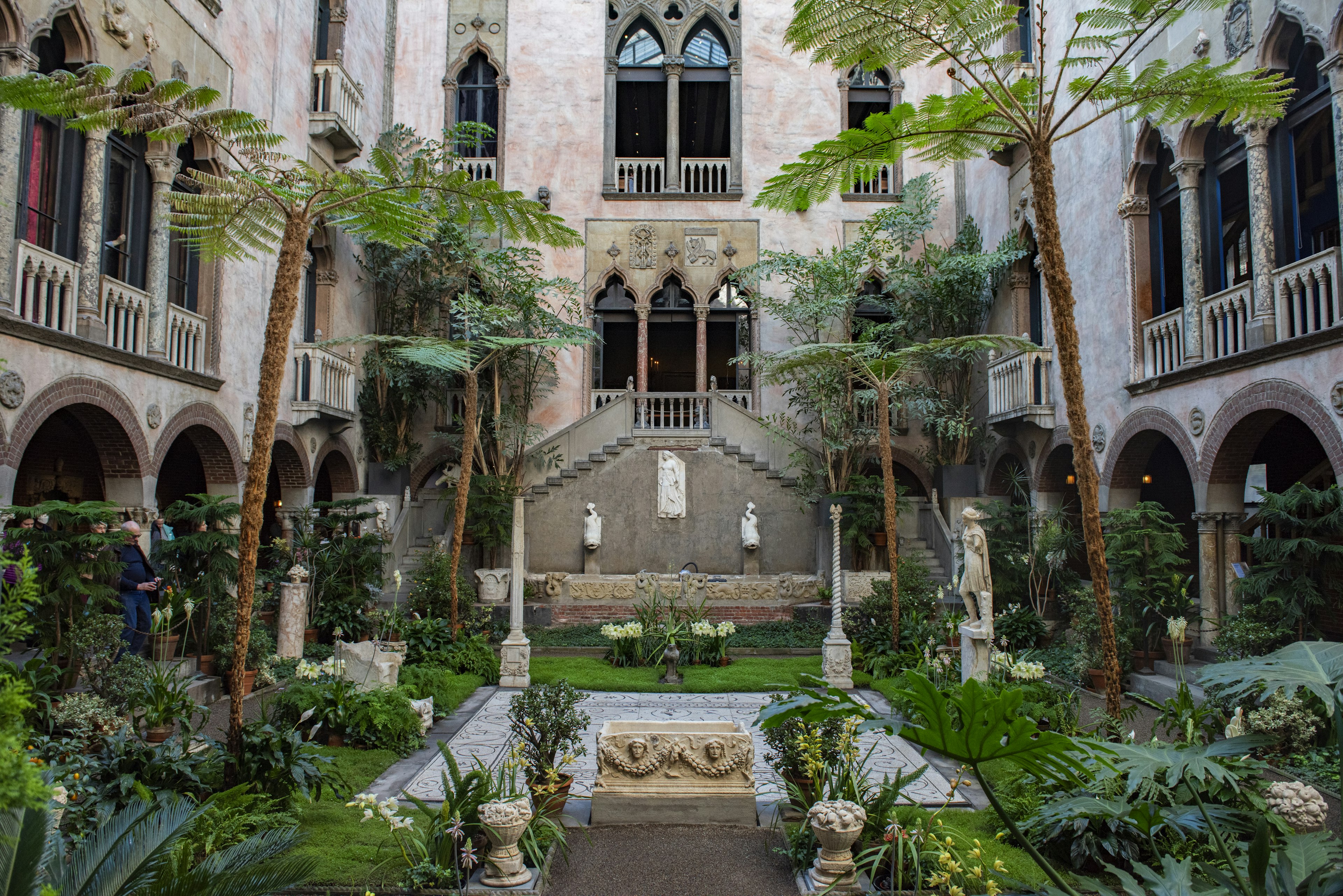 Isabella Stewart Gardner Museum in Boston, January 2024