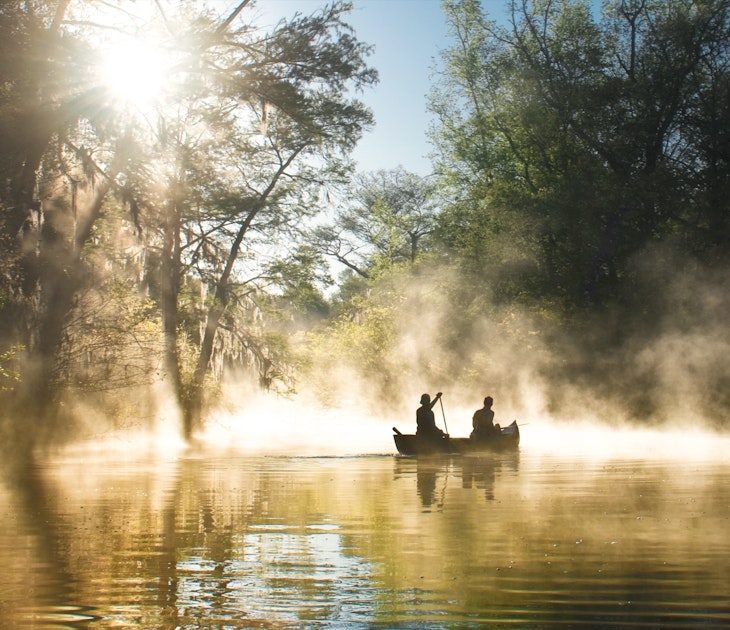 Everglades National Park - canoeing in mist
1297614371