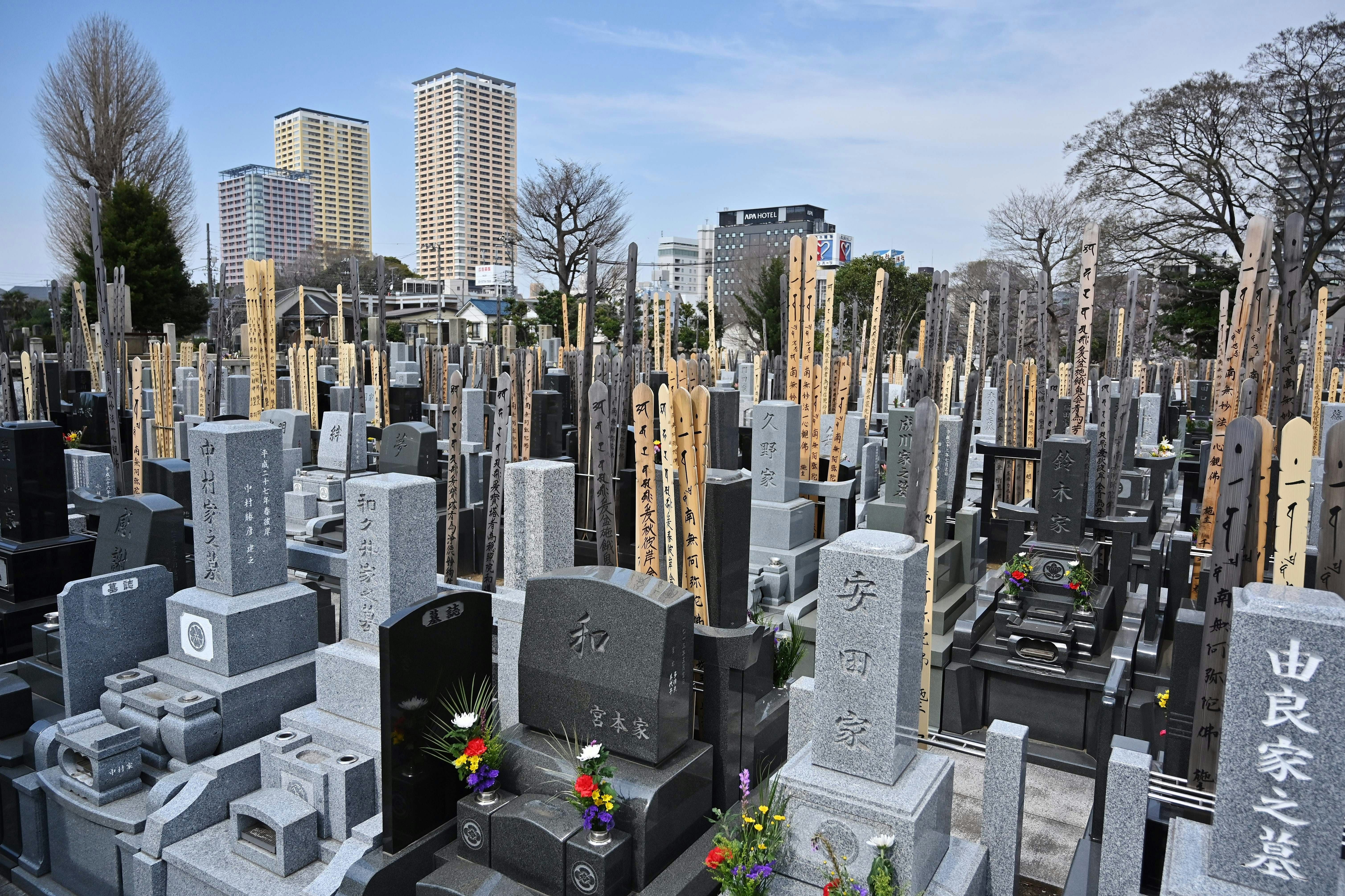 Graves are pictured in the Yanaka Cemetery in Tokyo's Taito district on March 26, 2019. (Photo by CHARLY TRIBALLEAU / AFP)        (Photo credit should read CHARLY TRIBALLEAU/AFP via Getty Images)
1132871321
lifestyle, Horizontal