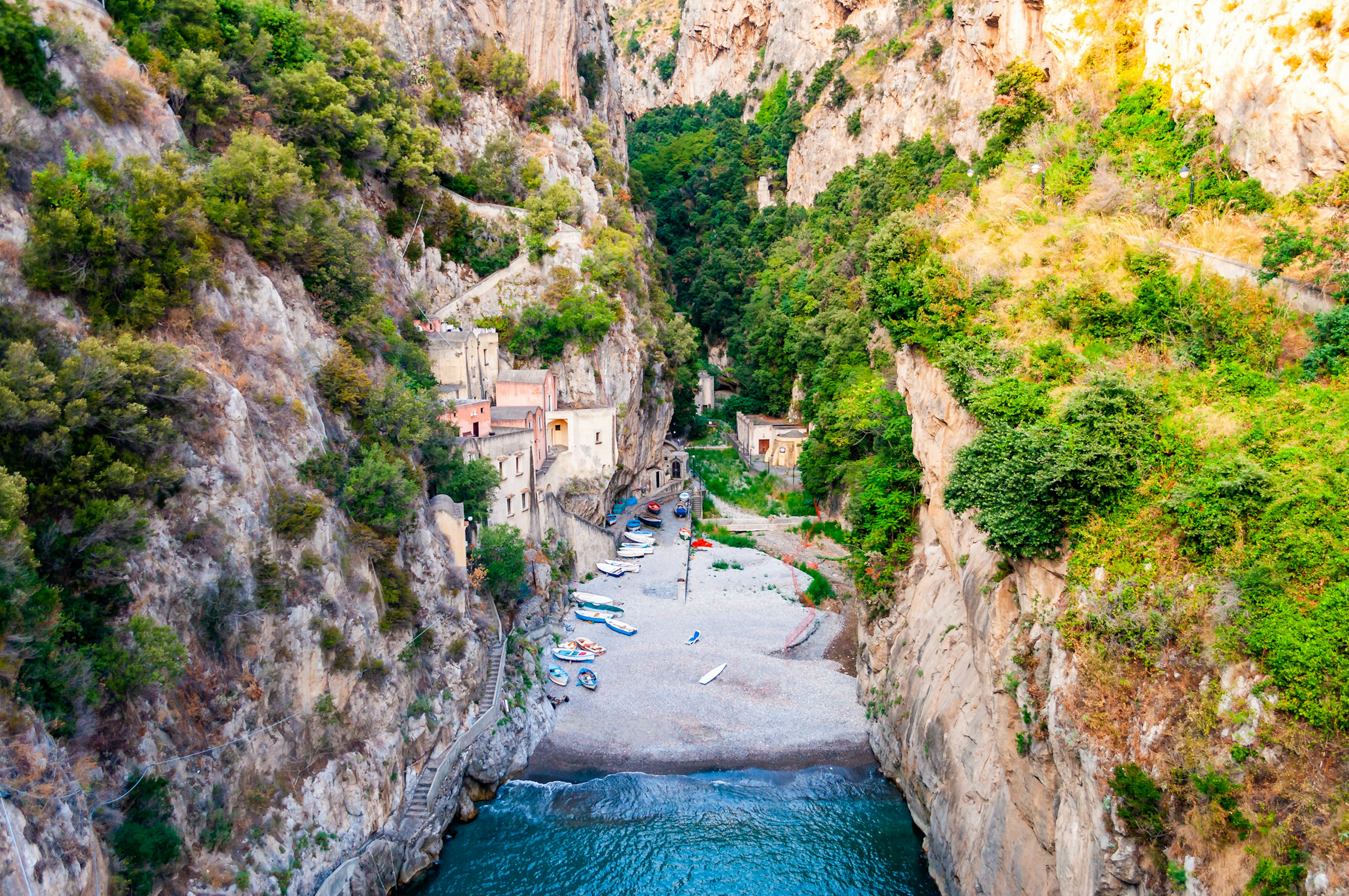 Furore Fjord beach